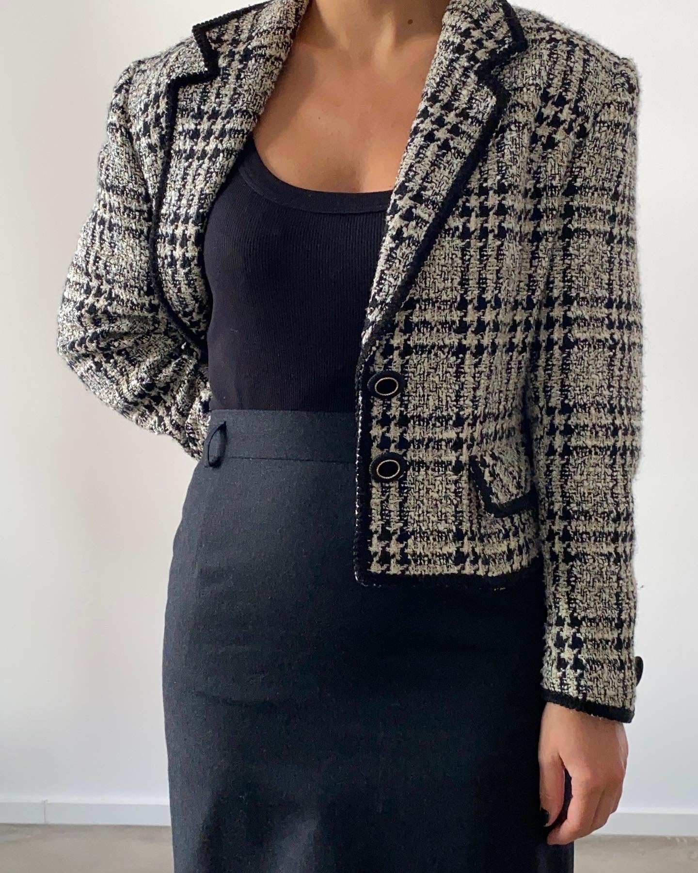 Bouclé blazer